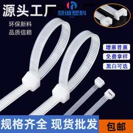 批发尼龙扎带3*150*4*200*5*250*8*300自锁式束线带塑料捆绑带