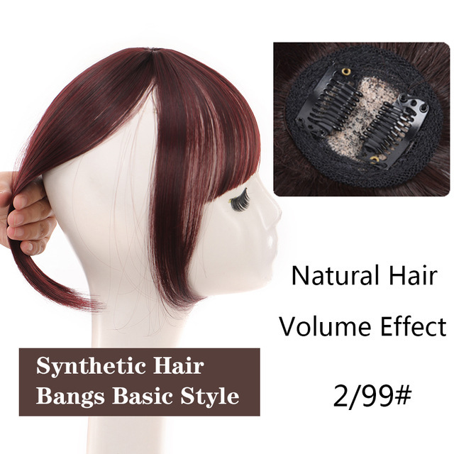 Comercio exterior transfronterizo peluca europea y americana damas estilo corto 3D flequillo de aire francés bloque de reabastecimiento de cabello superior flequillo esponjoso natural