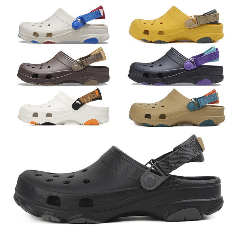 Bai Jingting's Same Classic Trill Clogs Men's Cross-border Outdoor Garden Beach Shoes Baotou Couple Sandals and Slippers for Women