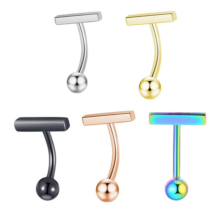 不鏽鋼肚臍環肚臍釘 亞馬遜新品belly button ring穿刺飾品