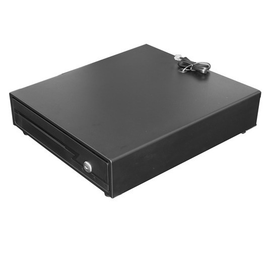 Caja registradora Youku 335C con cuatro compartimentos y tres niveles, caja para mostrador de supermercado, caja registradora comercial.