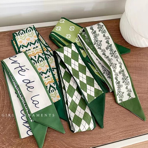 New Mid-Autumn Gift Box Ribbon Tying Gift Box Decoration Long Strip Floating Ribbon Accessory Ancient Style Hair Ribbon Butterfly Knot Scarf