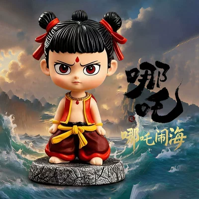 Car Decoration Nezha Model | Car ornaments
