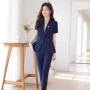 夏季薄款职业美容院工作服