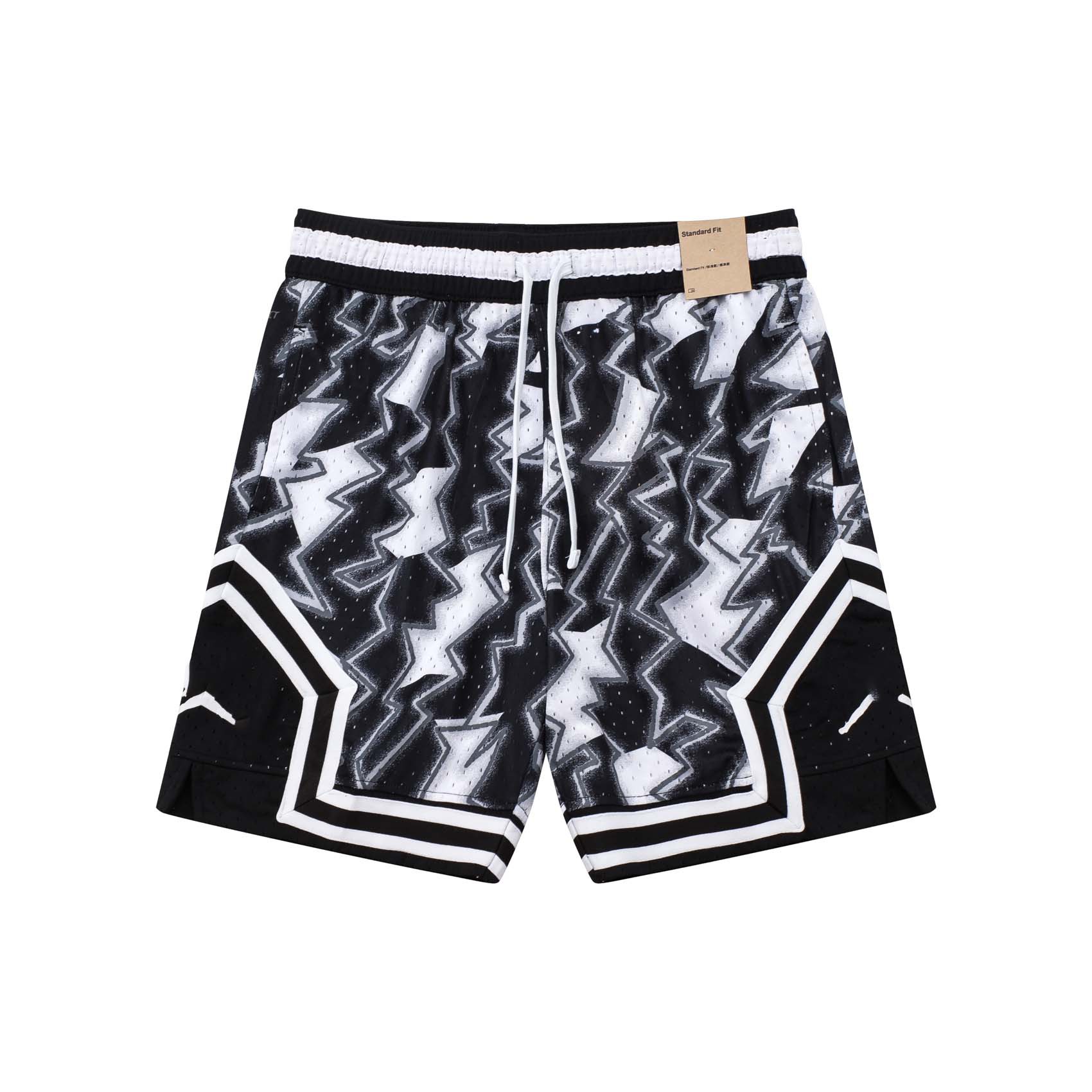 Nuevo estilo americano AJ trapecio moda transpirable deportes de secado rápido pantalones de cinco puntos pantalones de entrenamiento pantalones cortos de baloncesto pantalones cortos de futbol