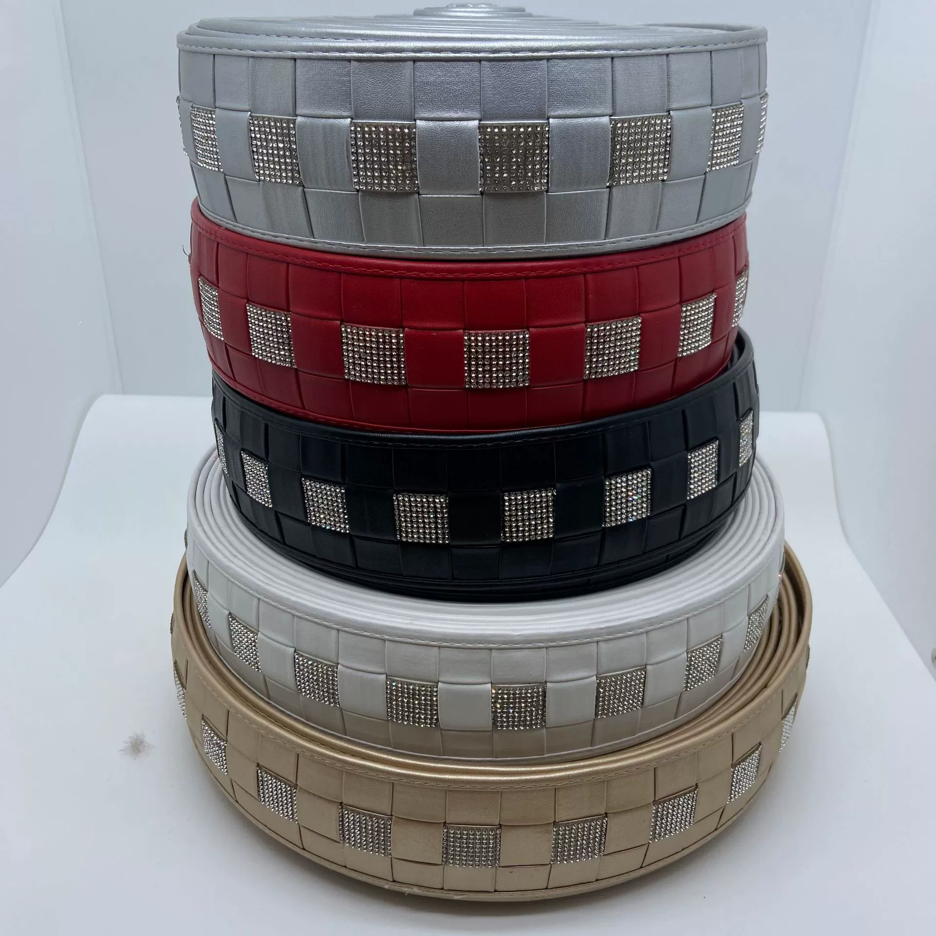 6.5CM Кросс плетеная машина плетеная клетчатая дрель блок простой тонкая обувь аксессуары 5MM толщина производителя