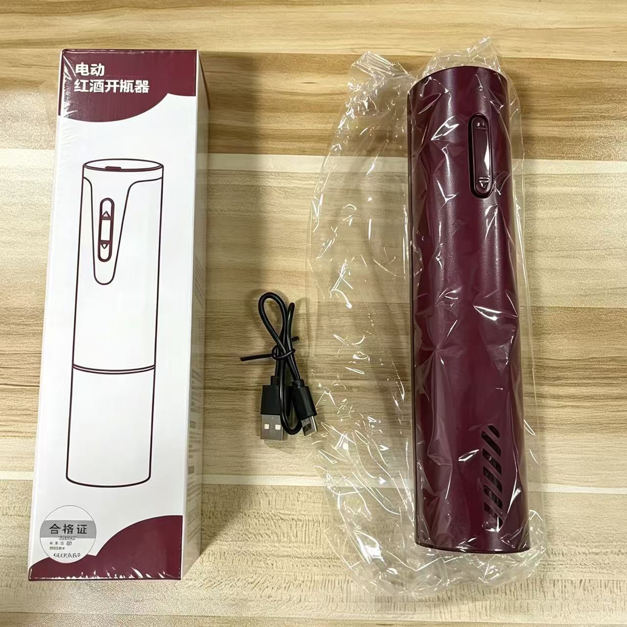 Botellas de vino tinto, botellas domésticas, botellas de acero inoxidable portátil de alta calidad, pequeño tapón de conductor de carga sedoso