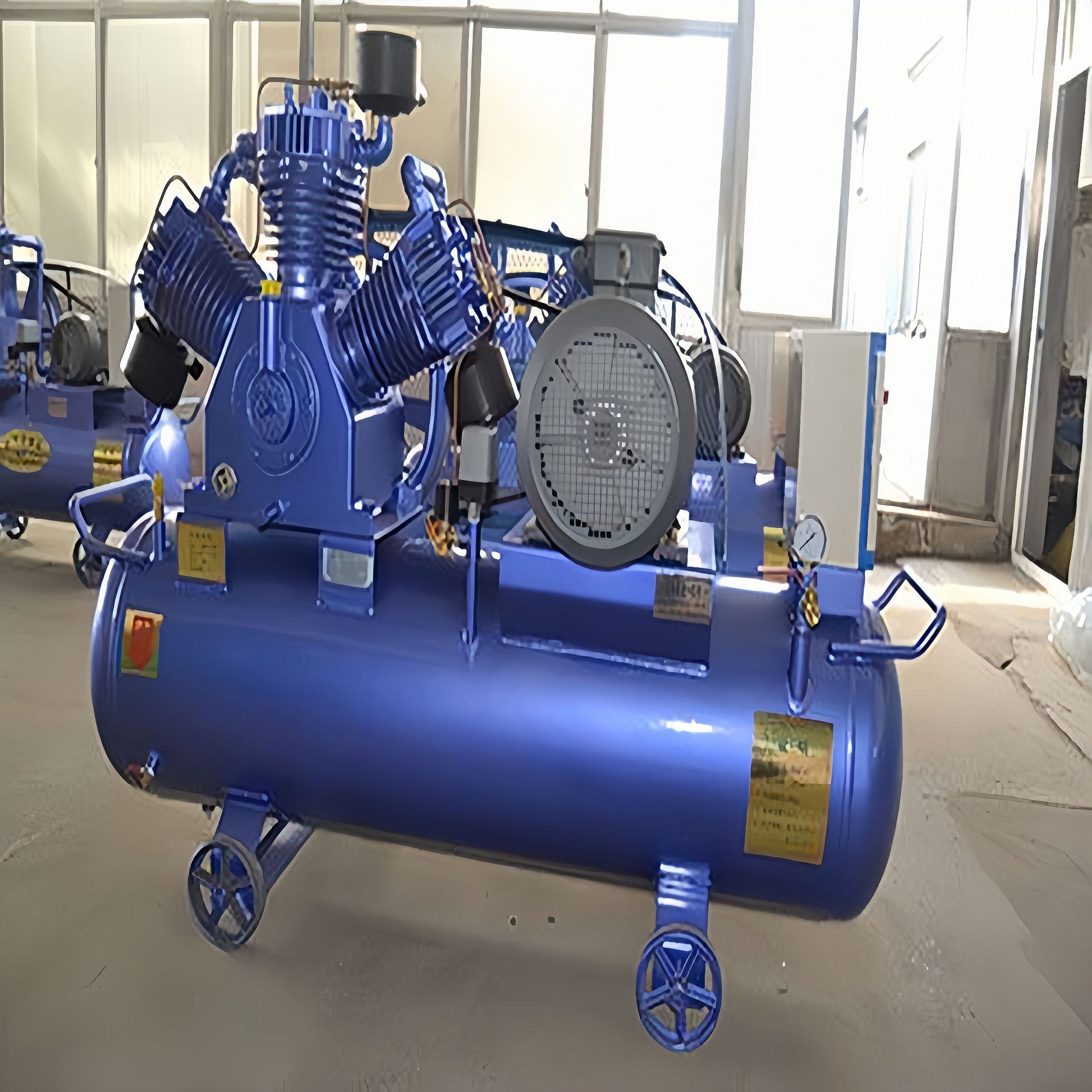 Industrial-Grade Piston Air Compressor Mobile High-Pressure Air Pump Industrial Air Compressor Piston-Type Air Compressor