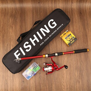 Cross-Border Fishing Gear Set Wholesale Sea Fishing Rod Super Hard Throwing Rod Fishing Gear Full Set Long-Range Casting Set Fiberglass Lure Rod