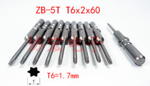 T5x2x60 T6 T7 T8H T10H T15 T20÷ͷtorx bits VH-5VT