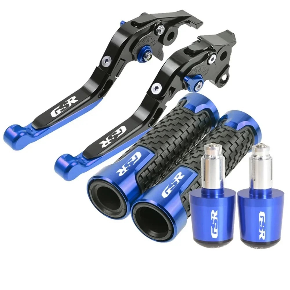 Gsr 600 Gsr750 400 Motorcycle Cnc Brake Clutch Handlebar Lever Horn Handlebar Rubber End Cap Set