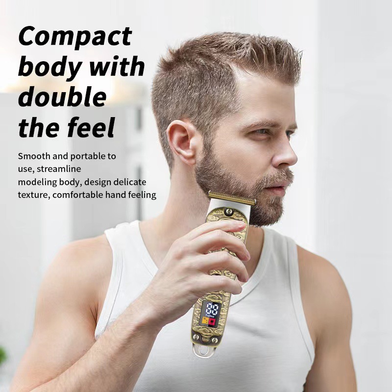 Headless Electric Haircut Machine, Professional Hair Cutter, Haircutting Magic Device, Head Shaver, Barber Shop Use, Oil Hair Push