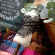 DIY手工装饰缝纫服装  3米长 9厘米宽 睫毛蕾丝花边辅料布料网纱