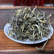 云南绿茶大叶种烘青毛峰绿茶豆香兰香鲜爽甘甜茶味足耐泡度高回甘