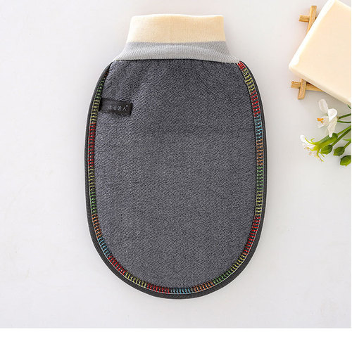 Bath Scrub Brush Source Factory Adult Powerful Mud and Dust Scrub Shower Gloves