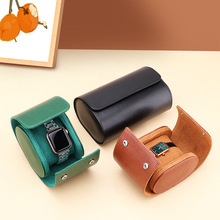 便携手表盒皮质新品单个腕表展示盒男女通用旅行随身手表收纳盒