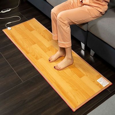 电暖垫碳晶地暖家用加热地垫客厅电热地毯地板瑜伽取暖地热暖脚