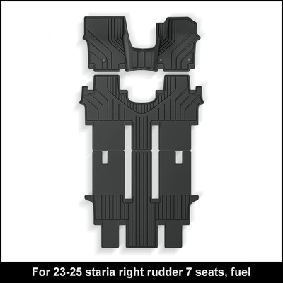 Suitable for 23-25 Huiyi Staria Car Floor Mats Tpe Floor Mats Trunk Mats Seat Back Mats Cross-Border