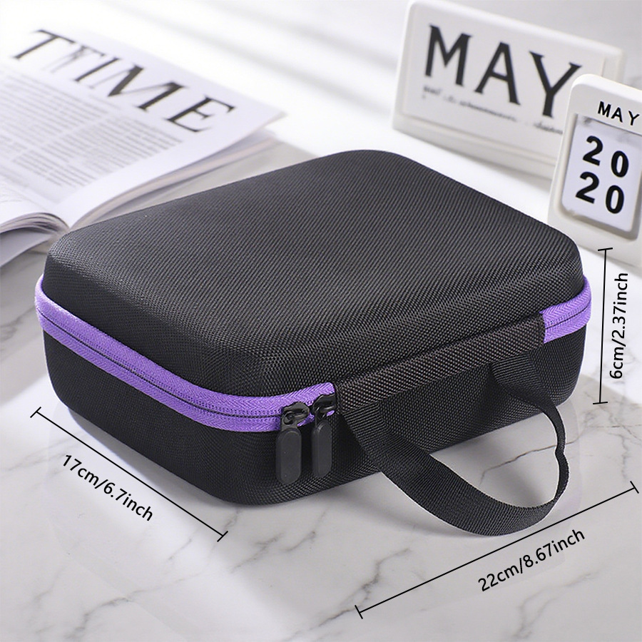 22*17*6 cm borde morado