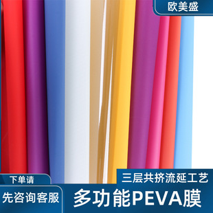 Peva Cast Film, Simulated Plant Material, Good Drape, Raincoat Consumable Roll Film, Embossable Manufacturer
