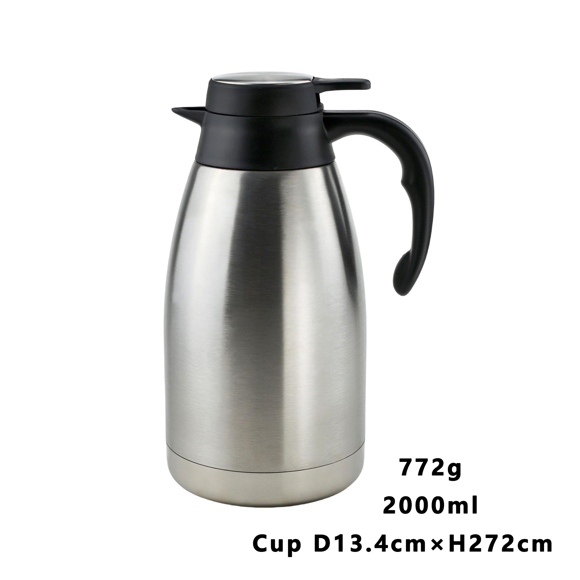 Termo de acero inoxidable 304 para hotel, de gran capacidad, 1.5L para café y 2.0L para agua, muy vendido.