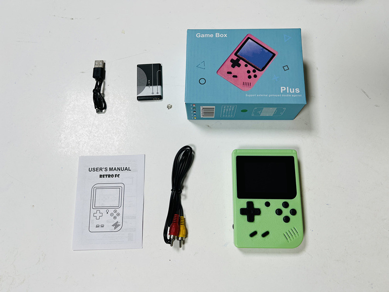 Consola de Juegos Portátil Retro Macaron 400 en 1 500 en 1 800 en 1 para Regalo y Juegos