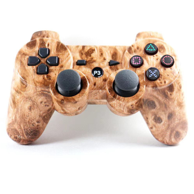 Mango PS3 transfronterizo al por mayor de fábrica doble vibración doble caballo botón de copo de nieve PS3 mango de juego inalámbrico Bluetooth