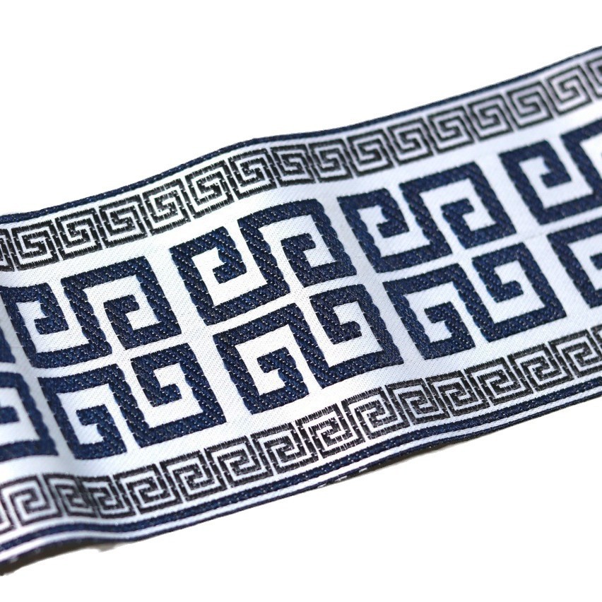 9cm Ancho de satén alta precisión cinta nuevo chino cortina corredor cama ropa chaleco falda cinturón Decoración