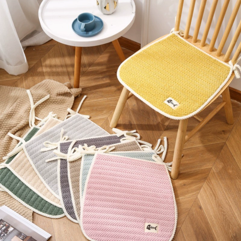 Ананасовая решетка противоскользящая подкова столовая подушка для стульев Четыре сезона универсальная табуретка для студенческого общежития