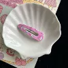 Pink Laiti water droplet BB clip