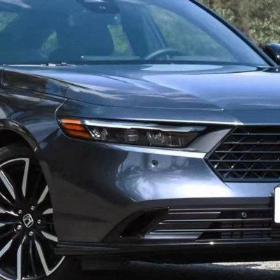 Film Crv Blackened Headlight Film | Car headlight protective film - 23-24-accord-headlights-transparent-model