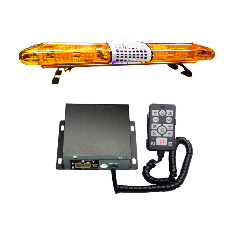 LED roof warning light yellow flashing light 1.05m strobe light signal light siren horn JH-9200E
