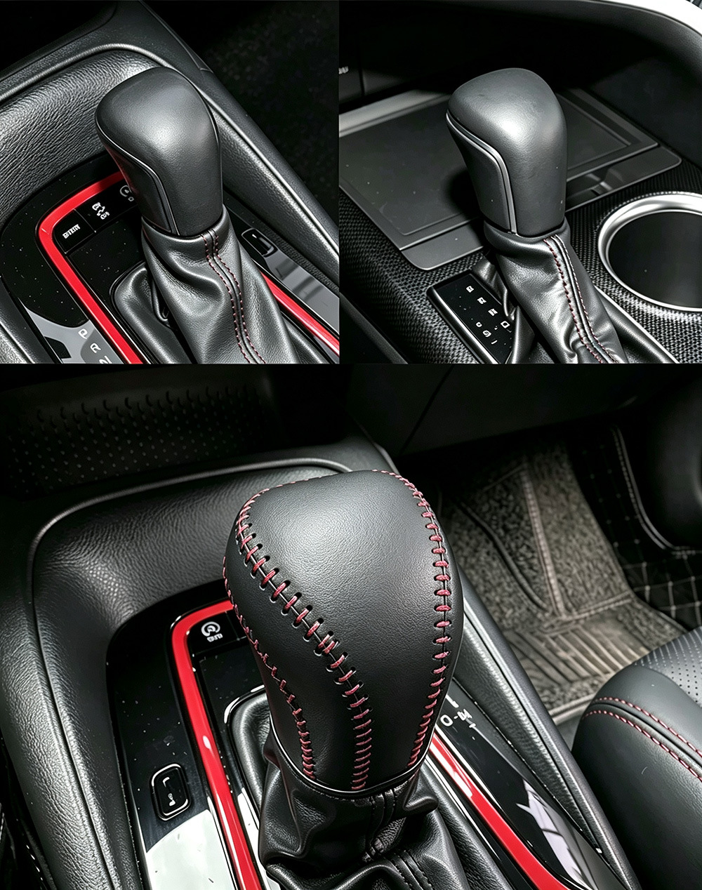 Cross-border compatible Toyota 2019 Corolla gear shift knob cover, 8th generation Camry gear shift knob cover, Avalon gear shift cover