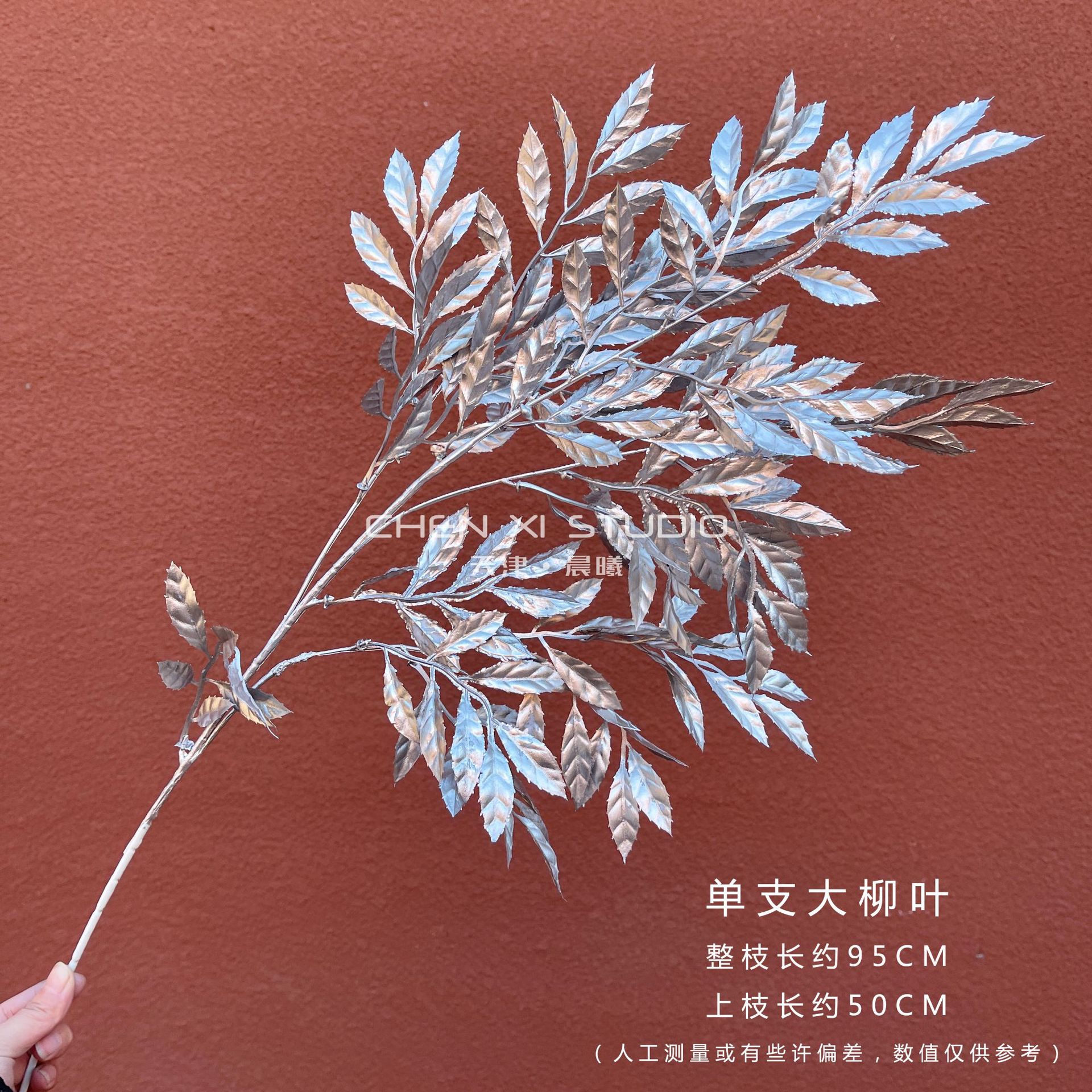 큰 버드나무 잎