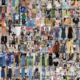 2025直播库存外贸清仓大码套装地摊货源女装批发新款大码尾货女