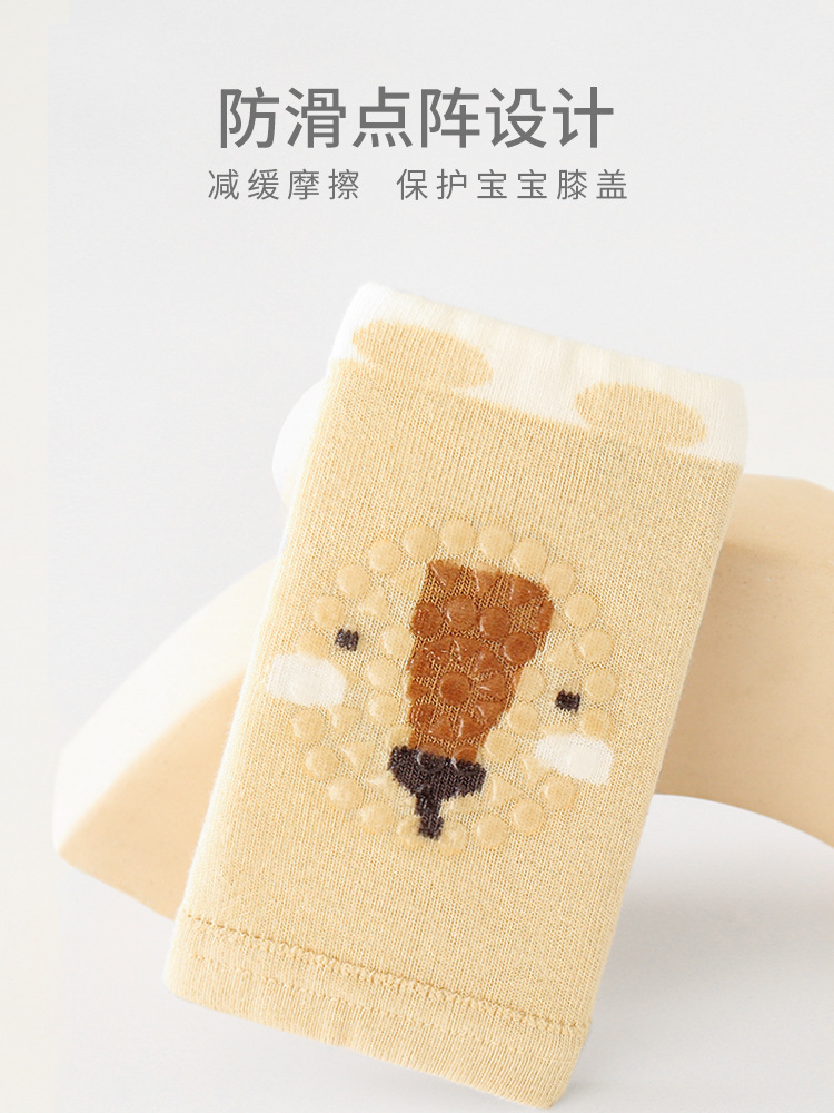 Rodillera para niños primavera, verano y otoño bebé gateando bebé anti-caída gateando niño equipo de protección funda de rodillera para niños