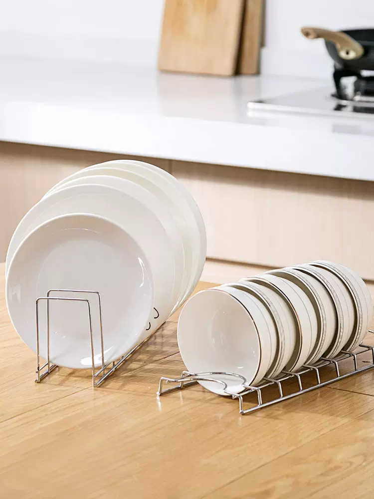 铁艺碗碟架沥水架家用收纳架滤水架碗架置物架厨房用品大全