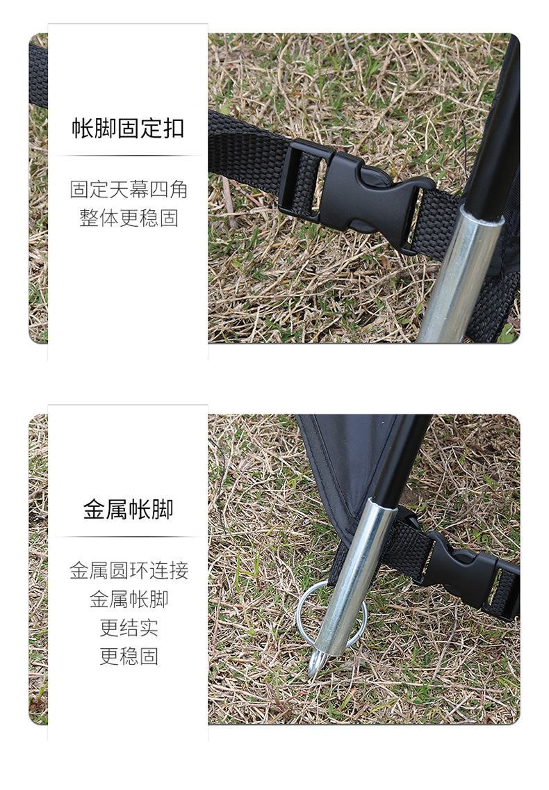 Outdoor Camping Tent Aluminum Pole Canopy Spherical Outdoor Vinyl Sunscreen Camping Dome Canopy Extra Large Sunshade Wholesale