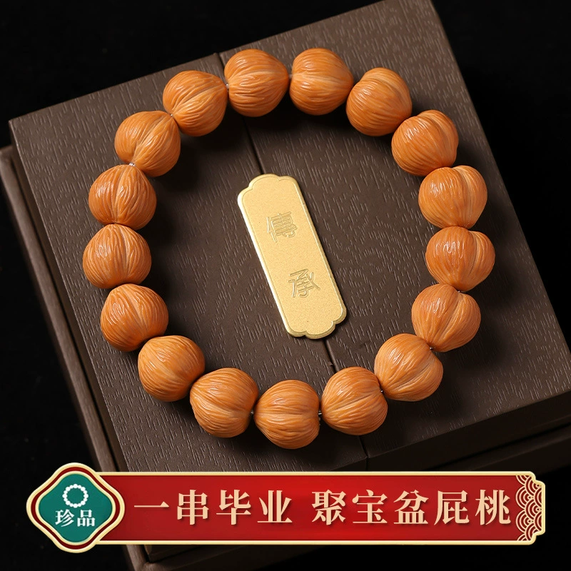 Персик любовная обезьяна, мужская оригинальная кожа, рог изобилия