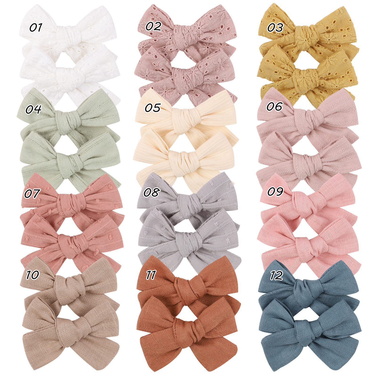 Fashion Geometric Cloth Butterfly Hairpin Fabric Clip Cute Hairpin display picture 1