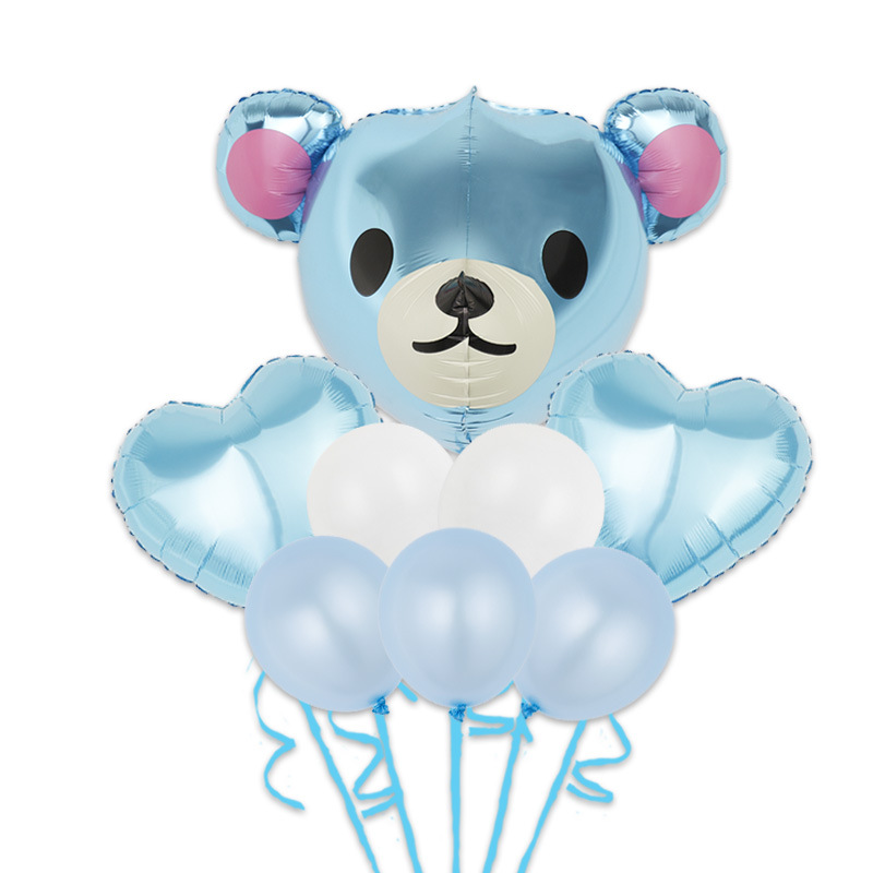 Birthday Bear Aluminum Film Party Balloons 1 Set display picture 3
