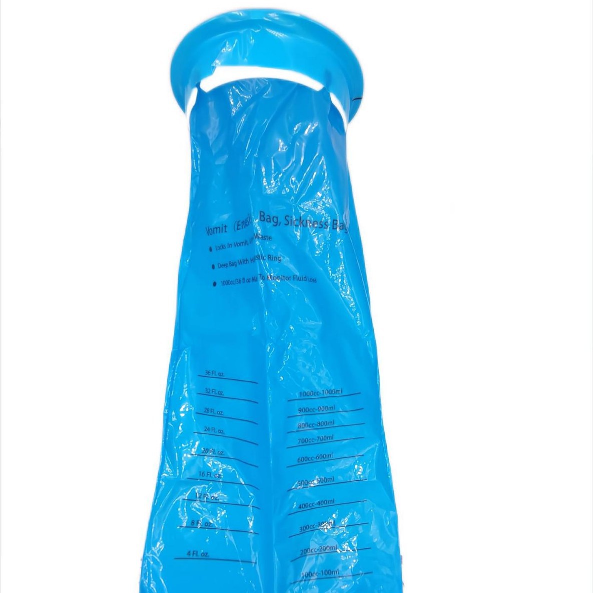 Ring-Style Portable Car Motion Sickness Bag Anti-Vomiting Pregnancy Nausea Emergency Children's School Bus Urine Bag