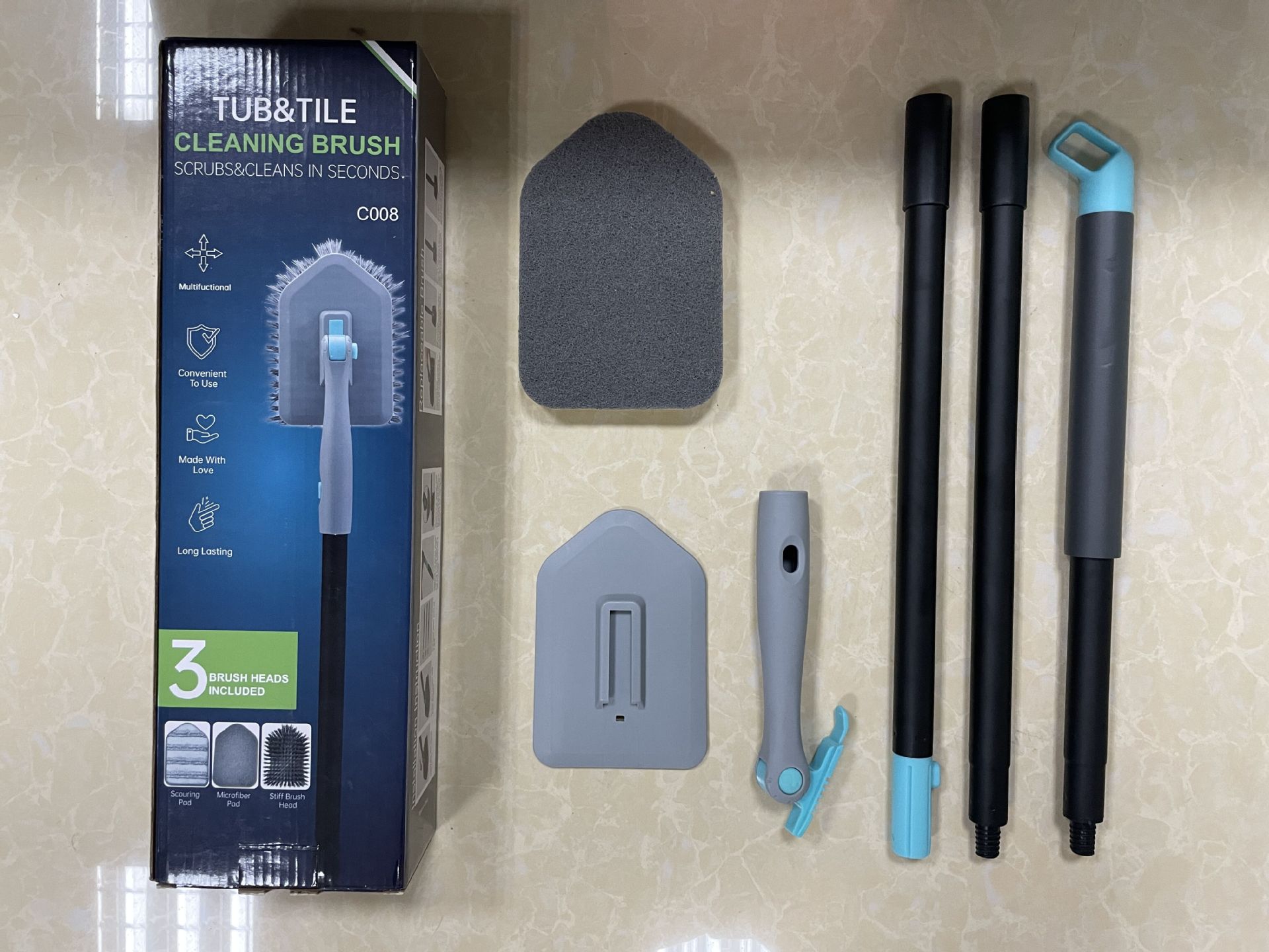 一海绵刷灰色实体图