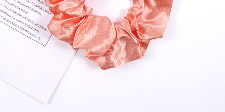 Simple Style Solid Color Cloth Hair Tie display picture 9