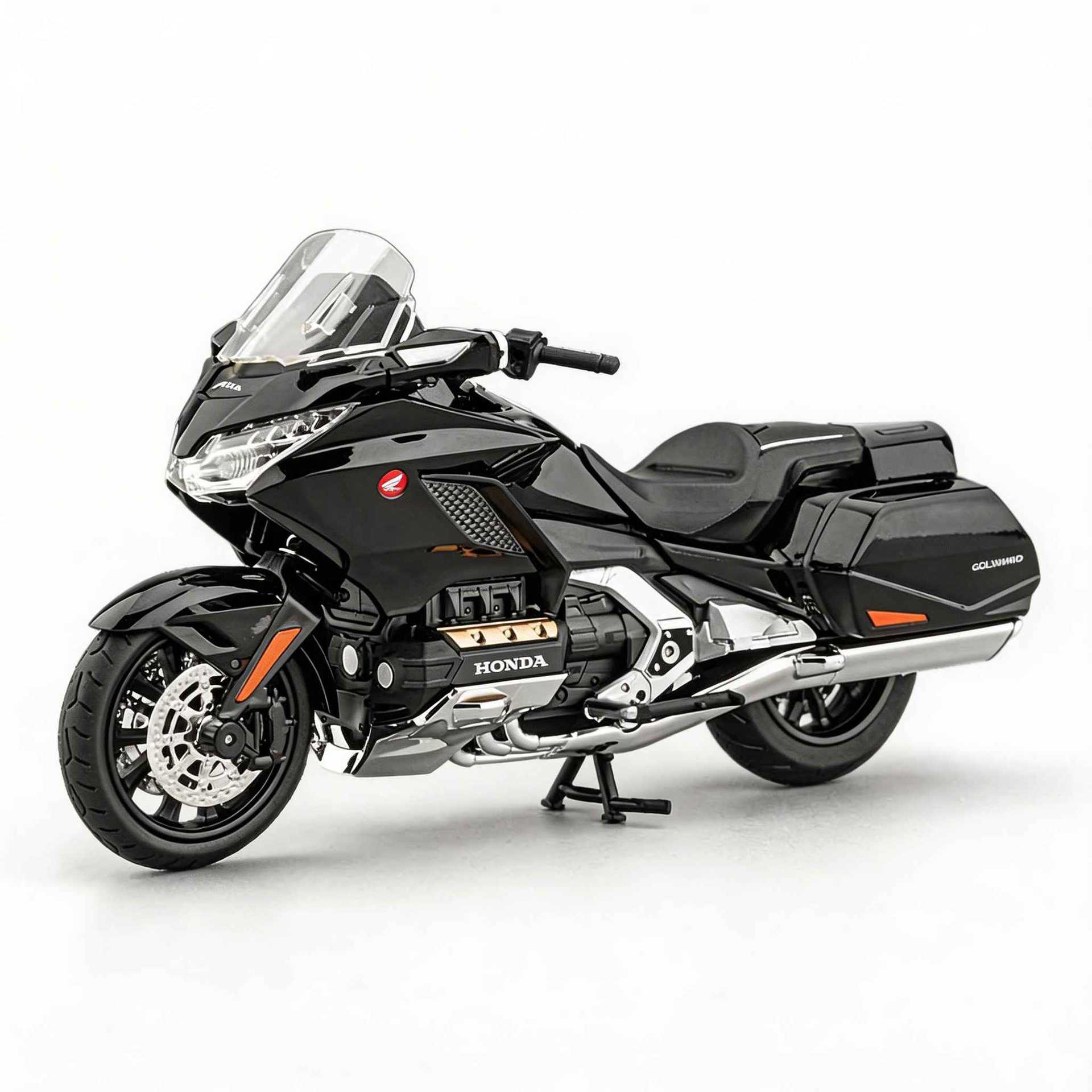 Modelo de Motocicleta GL1800 1:12 de Aleación con Amortiguación