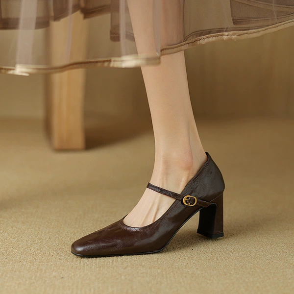 7cm dark brown