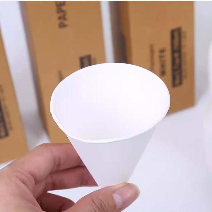 一次性锥形纸杯/圆锥形纸杯 3.7盎司尖杯 4oz卷边尖杯6oz机场尖杯