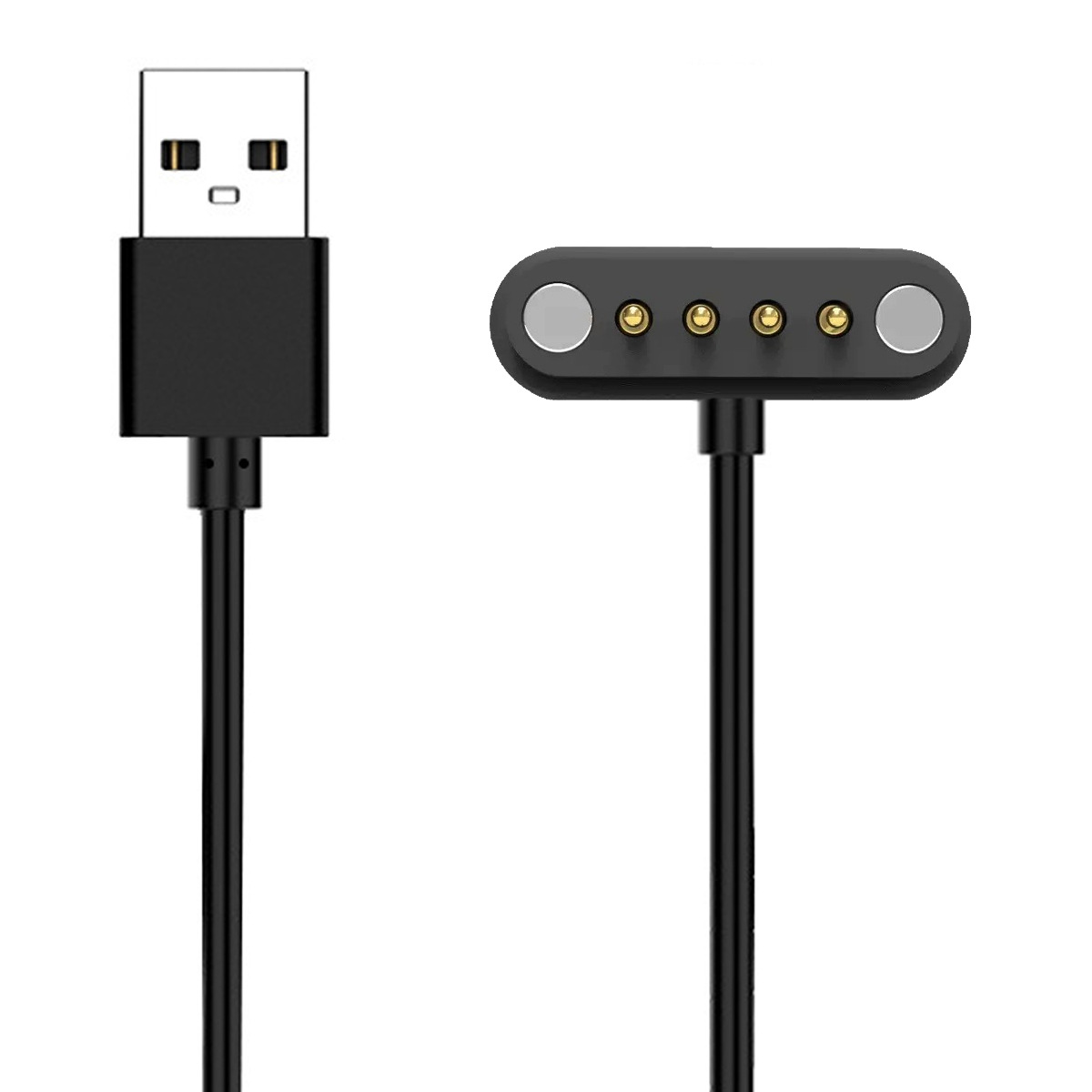 Cable de carga de reloj inteligente aplicable 4P2P pin 2 núcleos 4 núcleos cable de datos 2.84/7.8 taza de jugo cargador magnético