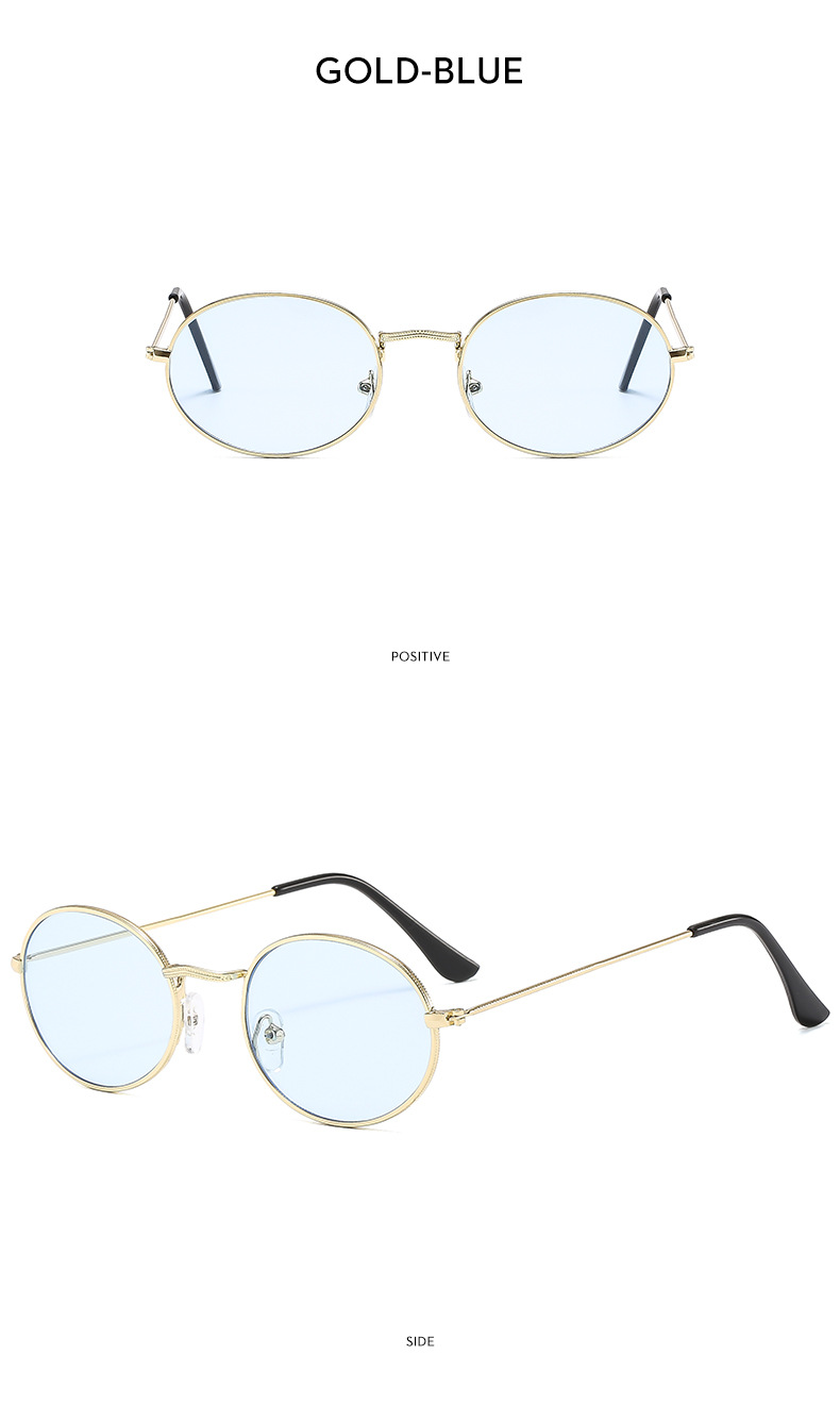 13g Weight Full Frame Glasses Structure Sunglasses Classification PC, UV400 Protection Lens Material Oval Frame Glasses Style Outdoor, Travel Occasion Solid Color Pattern Unisex Gender Streetwear Style Streetwear Solid Color PC UV400 Protection Oval Frame Full Frame Men's Sunglasses 19