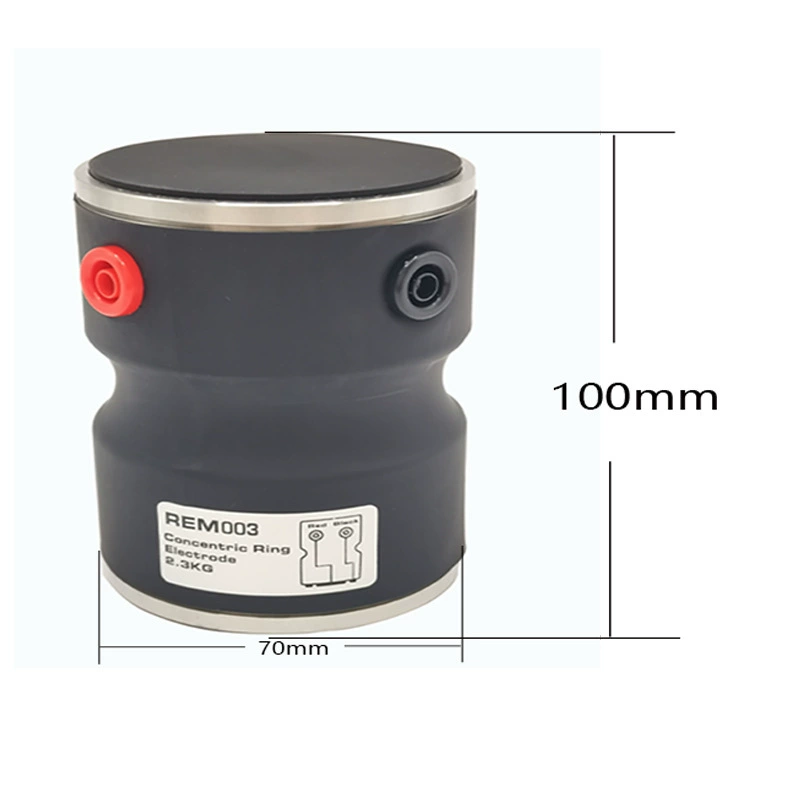 REM003 концентрический круглый зонд, тестер сопротивления поверхности тяжелого молотка, прибор для измерения сопротивления поверхности тяжелого молотка